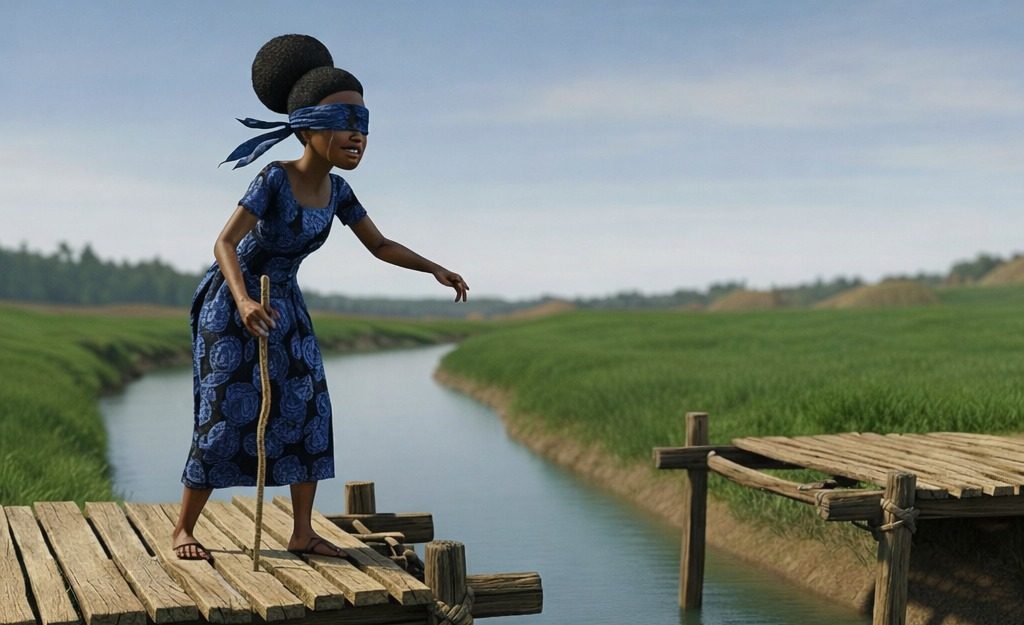 Part 2| He Took His Blind Daughter To The Village Bridge…